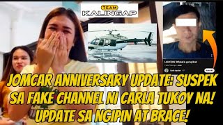 JOMCAR ANNIVERSARY UPDATE SUSPEK SA FAKE CHANNEL NI CARLA TUKOY NA BRACE CHECKUP kalingaprab [upl. by Eintrok889]