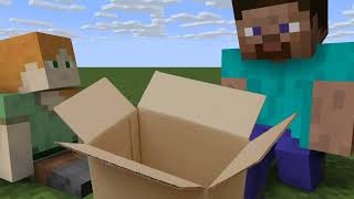 Whats Inside The Box  Minecraft Animation [upl. by Horick]