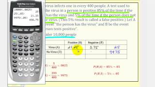 Probability Bayes Theorem [upl. by Niltiak]