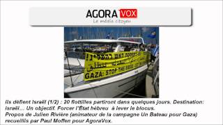 Ils défient Israël 12  20 flottilles partiront dans quelques jours [upl. by Retnuh]