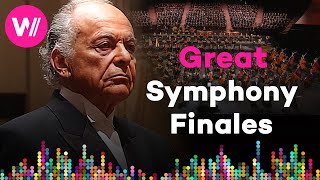 The 10 Most Popular Symphony Finales  by Dvořák Mahler Beethoven aoCelibidache Mehta Maazel [upl. by Teagan739]