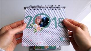 DIY Tutorial calendario de sobremesa con bloc de notas [upl. by Kennith]