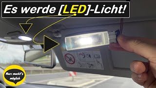 LED Innenlicht für dein Auto Weg mit alten Glühbirnen Tutorial für VW  SEAT  Skoda Audi uvm [upl. by Hackett]