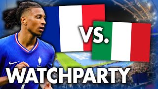 🔴 Watchparty Frankreich vs Italien  Michael Olise Debüt  Nations League [upl. by Sato]