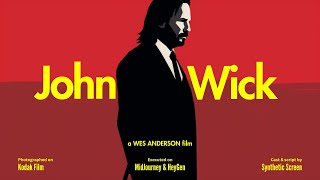 John Wick by Wes Anderson Trailer [upl. by Nirtiac]