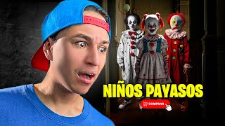 ¡ESTA es LA DEEP WEB de LOS NIÑOS PAYASOS [upl. by Ainesy572]