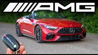 2024 Mercedes SL63 AMG Review  Fast and Slightly Confused [upl. by Clary404]