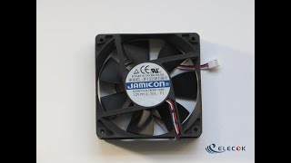 JF1225B1HMR Server  Square Fan sq120x120x25mm 3wire DC 12V 030A [upl. by Richers]