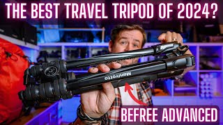 Manfrotto Befree Advanced Tripod review  The best travel tripod 2024 [upl. by Pearle189]