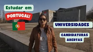 Estudar em Portugal Candidaturas abertas [upl. by Tdnaltroc]