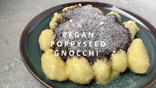 Potato gnocchi with poppy seeds🌱 [upl. by Nnaeitak658]