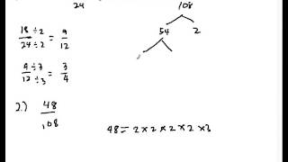 GCD5 GCD and Reducing Fractions to Lowest Terms [upl. by Torey]