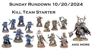 Kill Team 30 Wave 2 and Standalone HQs  Sunday Rundown 102024 [upl. by Alegna]