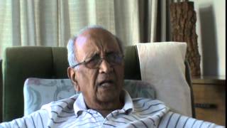 Hindoo Society Heritage  Interview with Late Jashbhai B Patel part 1 [upl. by Kimball550]