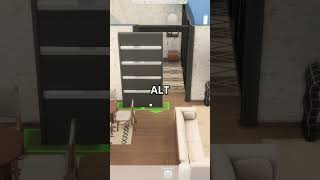 Custom Modern Sliding Doors Sims 4 Quick Tips Build Tutorial amp Hacks Shorts Shorts28 [upl. by Hugues]