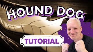 Hound Dog Piano Tutorial Rock amp Roll [upl. by Loziram]