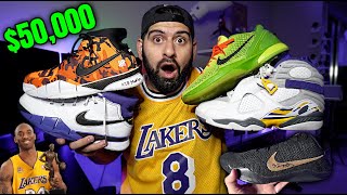 MY INSANE KOBE SNEAKER COLLECTION BEST ON YOUTUBE [upl. by Ardaed]