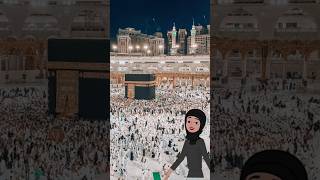 Haj🤲 shortsnaatshariff ytshorts youtubeshorts animation mecca viralvideo trendingshorts [upl. by Halueb794]