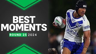 NRL 2024  Best Moments  Round 25 [upl. by Eellah]