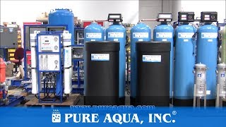 Reverse Osmosis Water Filtration System Mexico 9000 GPD  wwwPureAquacom [upl. by Ecirual]