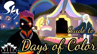 A guide to Days of Color  Sky Children of the Light [upl. by Ahsyle]