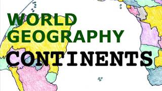 Geography Song Continents [upl. by Grefer]