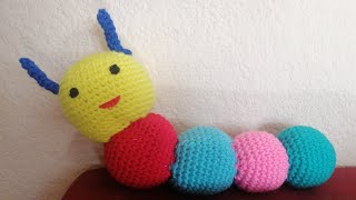 Hermoso gusanito amigurumi tejido a crochet [upl. by Elmira]