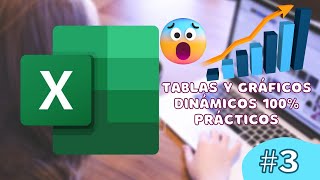 3 😱 Tablas y Gráficos Dinámicos 100 Prácticos 📊 Excel en Minutos [upl. by Zaslow]