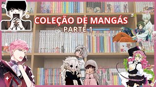 Coleção de Mangás 2023  Tour pela minha coleção Parte 1 [upl. by Nnylirej]