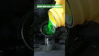 How to patiently refill radiator with antifreeze before turn engine on radiator [upl. by Leirud]