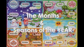 The Four Seasons of Year and Twelve Months of the Year [upl. by Nnayecats]