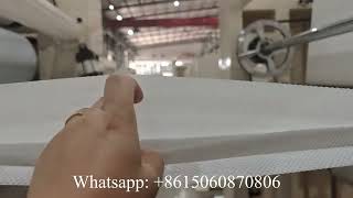 Glue lamination kitchen towel paper making machine [upl. by Ailel]