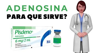 ADENOSINA que es y para que sirve la adenosina como usar adenosina 6mg [upl. by Sieracki152]