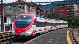 VISITA DE UN CERCANÍAS SERIE CIVIA A BILBAO [upl. by Euqinwahs]