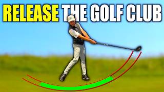 HOW TO RELEASE THE GOLF CLUB  Stop Slicing Driver For Good Easy Tip [upl. by Hanleigh940]