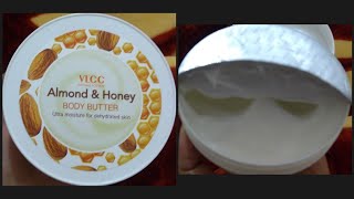 VLCC ALMOND AND HONEY BODY BUTTER REVIEW IN TAMIL [upl. by Quick]