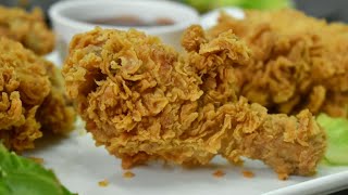 Crispy Fried Chicken WITHOUT SKIN by Lively Cooking [upl. by Raab]