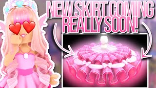 THIS SKIRT IS GETTING A REWORK IN A COUPLE WEEKS ROBLOX Royale High New Items Tea Spill [upl. by Anyad]