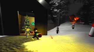 KREW SAVING CHRISTMAS IN ROBLOX THE MIMIC CHRISTMAS TRIALS [upl. by Orihakat]