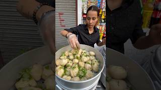 Hardworking Girl Selling Momos 😍❤️ humanity trending smile youtubeshorts [upl. by Amuwkuhc581]