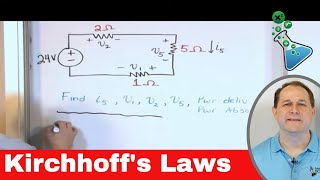 Circuit Analysis Using Kirchhoffs Laws [upl. by Enitsed]