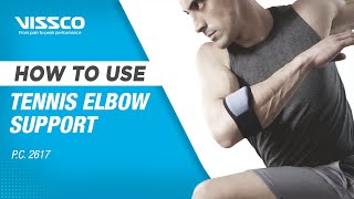 How to Wear amp When to use Vissco Tennis Elbow Support [upl. by Iiette]