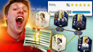 FIRST TO GET 194 FUT DRAFT WINS £10000  FIFA 19 [upl. by Firooc]