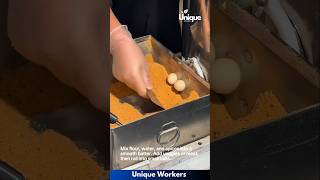 Making chinese street food balls  The workers do their job perfectly  machine shorts [upl. by Dambro]