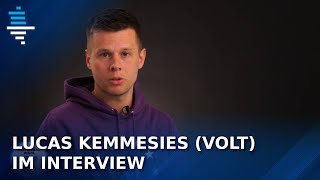 Kommunalwahl 2024 in Magdeburg Lucas Kemmesies Volt im Interview [upl. by Luhey398]