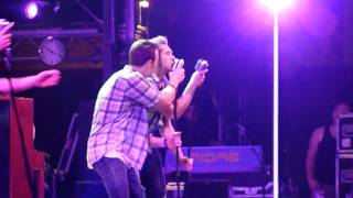 The Baseballs  Umbrella Rihanna cover HD live [upl. by Wrennie]