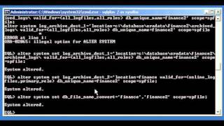 Oracle DBA Justin  How to create a basic Dataguard physical standby database  2 of 3 [upl. by Gwendolin824]