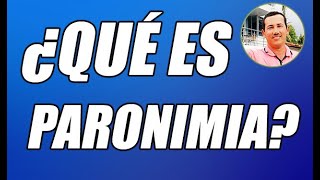 ¿QUÉ ES PARONIMIA DEFINICIÓN Y EJEMPLOS  WILSON TE EDUCA [upl. by Meehsar]