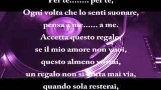 Pensiero d Amore  testo [upl. by Uella688]