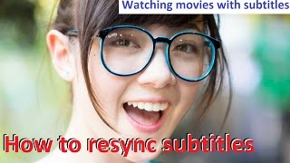 How to load and resync subtitles to KMPlayer correctly  Watching movies with subtitles [upl. by Barbur744]